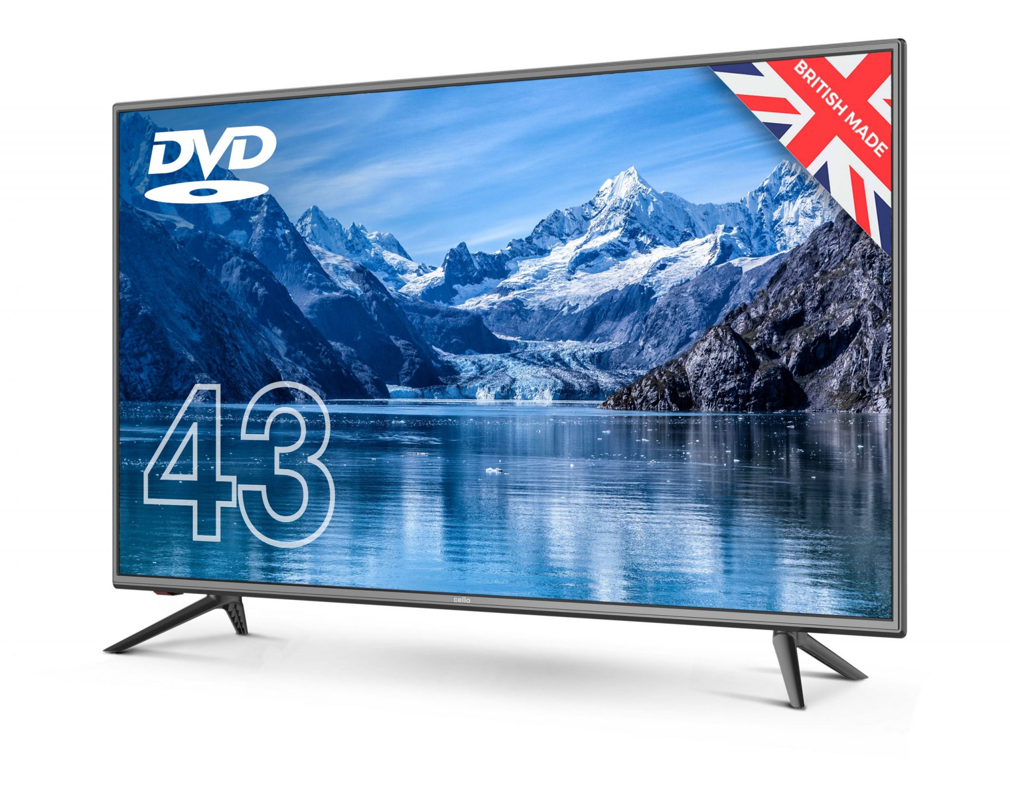 Cello C4320F 43 inch Full HD LED TV With DVD Player and Freeview T2 HD