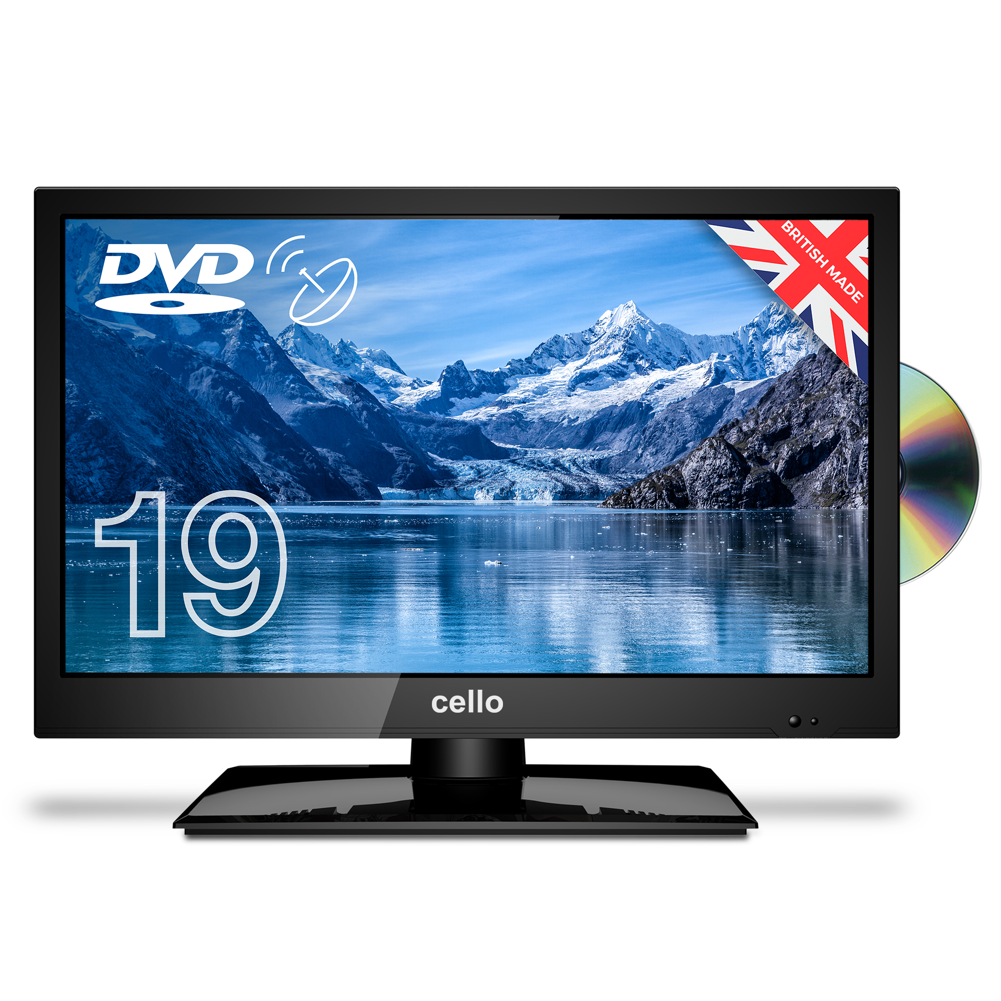 12 Volt TV's - 12 Volt Television - Digital TV/DVD Combo at 12Volt-Travel®